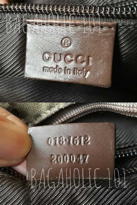 vérification numéro de série gucci|gucci bag serial number lookup.